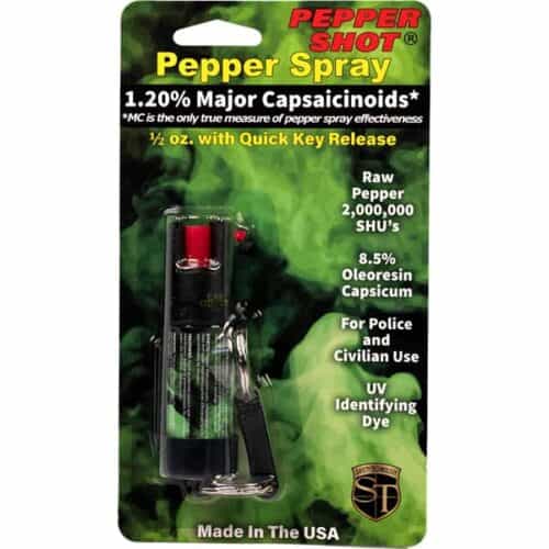 Pepper Shot Pepper Spray Key Chain