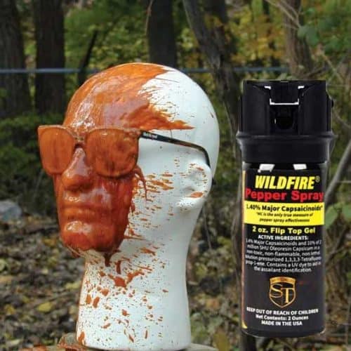 wildfire pepper gel face