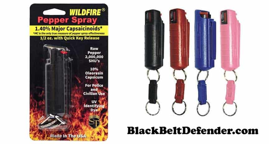 wildfire pepper spray