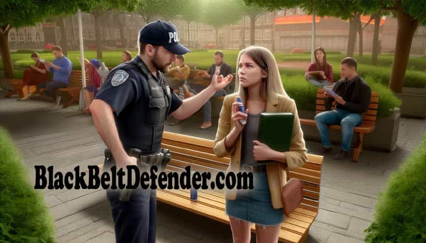 is pepper spray illegal