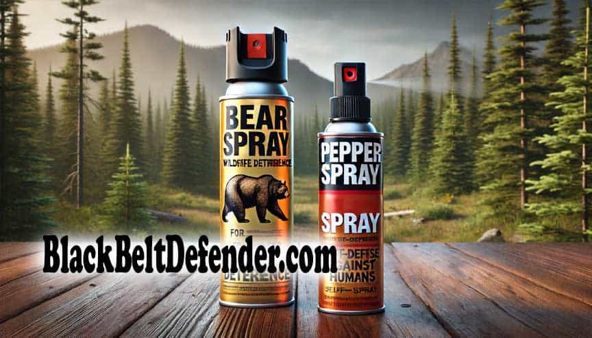 bear spray vs pepper spray