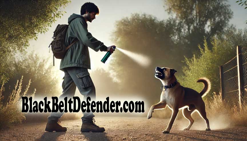 pepper spray stop dog attack